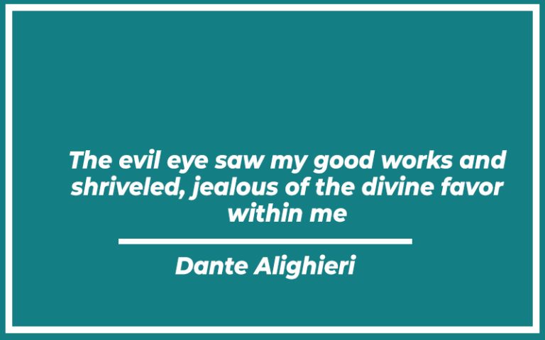 113 Best Evil Eye Quotes (with Commentary) - Burning For Success