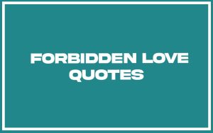 113 Best Forbidden Love Quotes (with Commentary) - Burning For Success