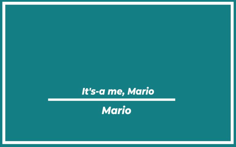 113 Best Mario Quotes (with Commentary) - Burning For Success