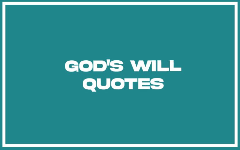 113 Best God's Will Quotes (with Commentary) - Burning For Success