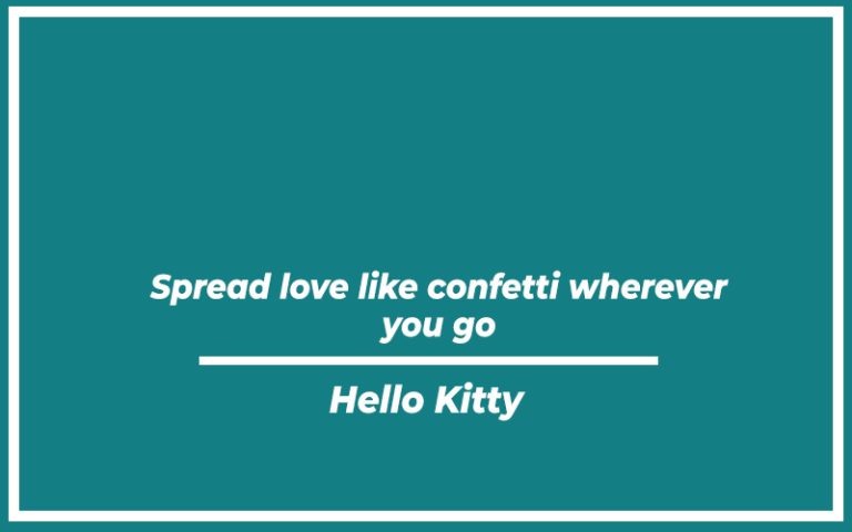 113 Best Hello Kitty Quotes (with Commentary) - Burning For Success