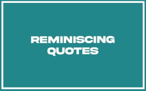 151 Best Reminiscing Quotes (with Commentary) - Burning For Success