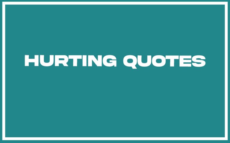 151 Best Hurting Quotes (with Commentary) - Burning For Success