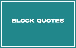 151 Best Block Quotes (with Commentary) - Burning For Success
