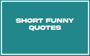 151 Best Short Funny Quotes (with Commentary) - Burning For Success