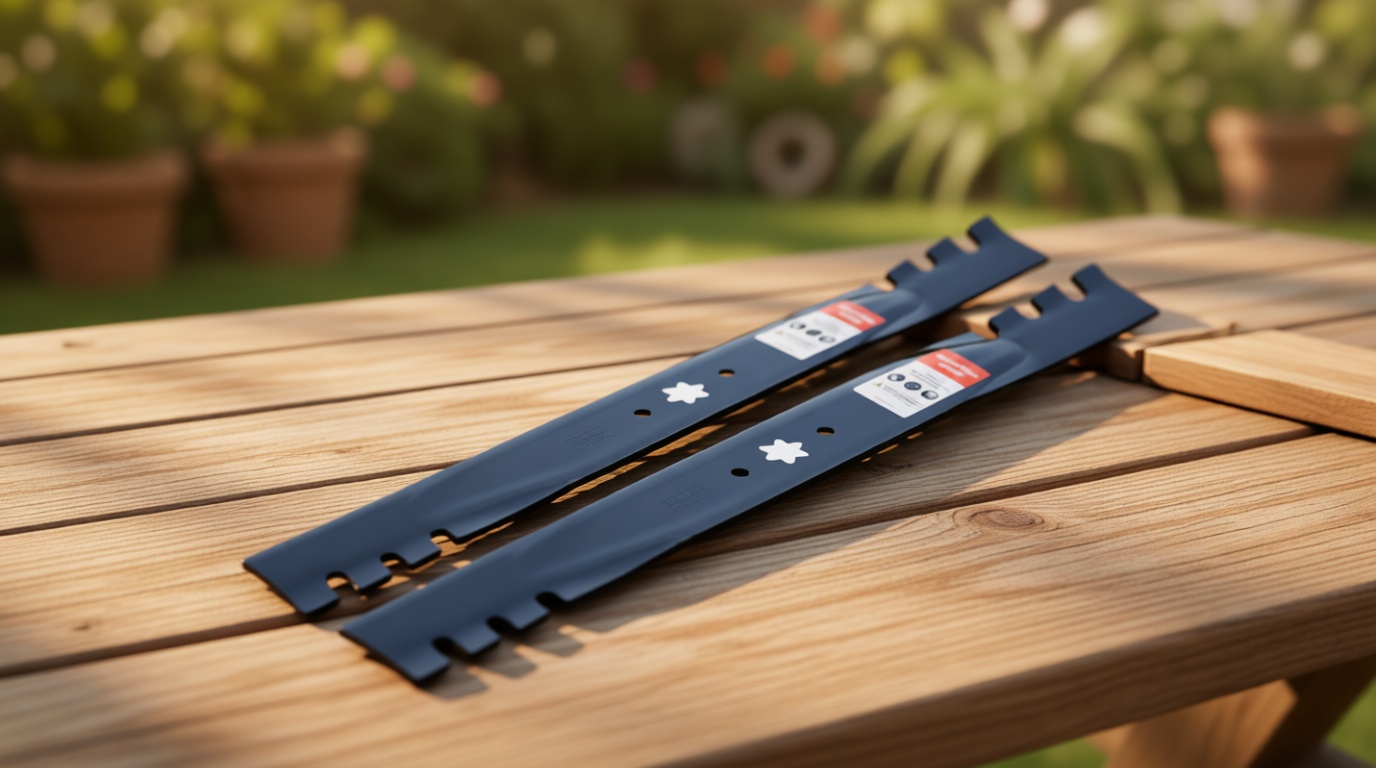 Grasscool 942-0616A Mower Mulching Blades Compatible with Cub Cadet Ultima XT1-42 ZT1-42 LT42 RZT42 Troy Bilt Bronco Pony 42" Zero Turn Riding Mower Replace 742-0616A 742-0616 Global Recycled Standard