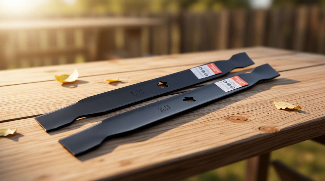 Grasscool 138971 Blades with 5-Star Mounting Pattern for Craftsman 42 inch Mower LT1000 LT2000 T110 YT3000 42'' Deck Cut Zero Turn Riding Repalce 532138971 Global Recycled Standard