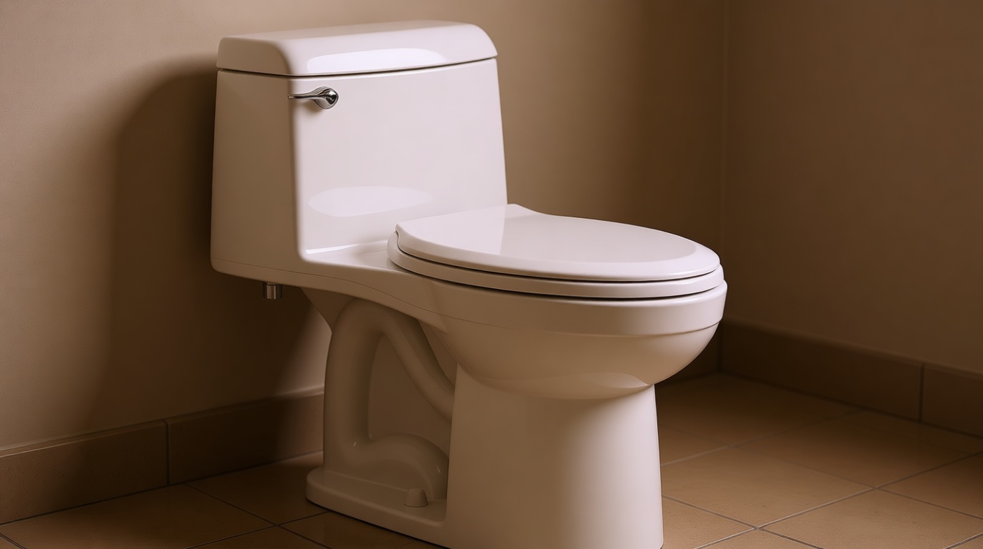 American Standard 2034314.020 Champion 4 One-Piece Toilet with Toilet Seat, Elongated Front, Chair Height, White, 1.6 gpf