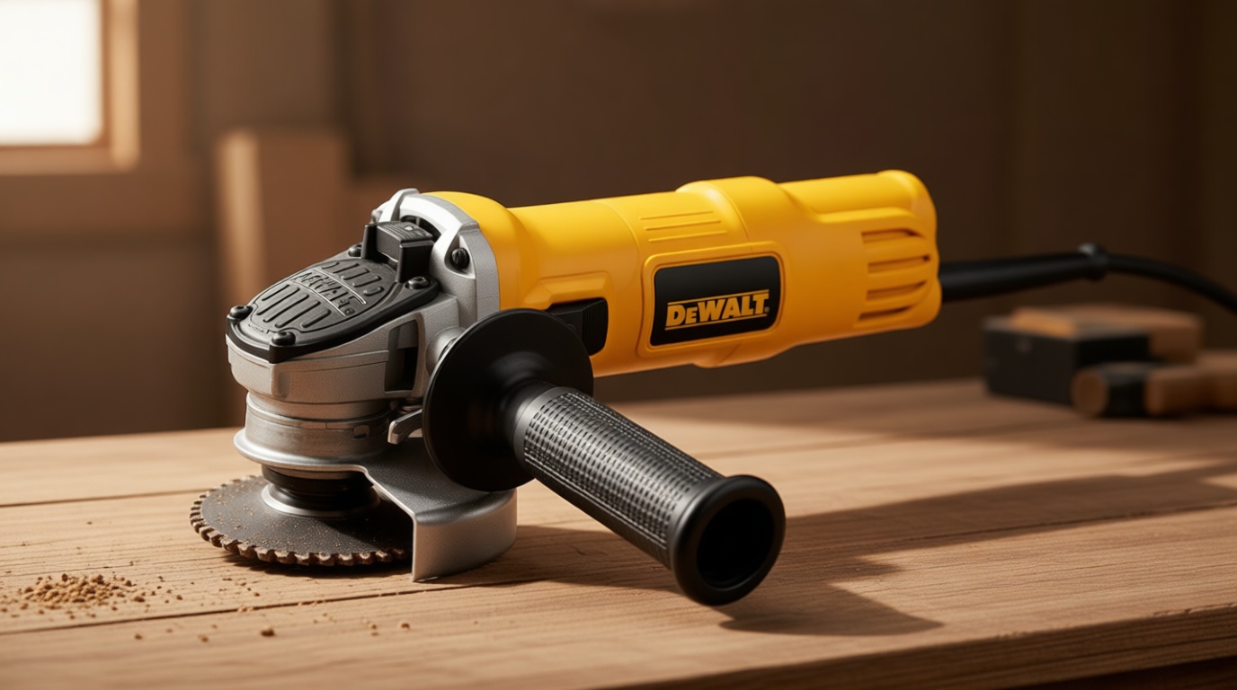 DEWALT Angle Grinder, One-Touch Guard, 4-1/2 -Inch (DWE4011)