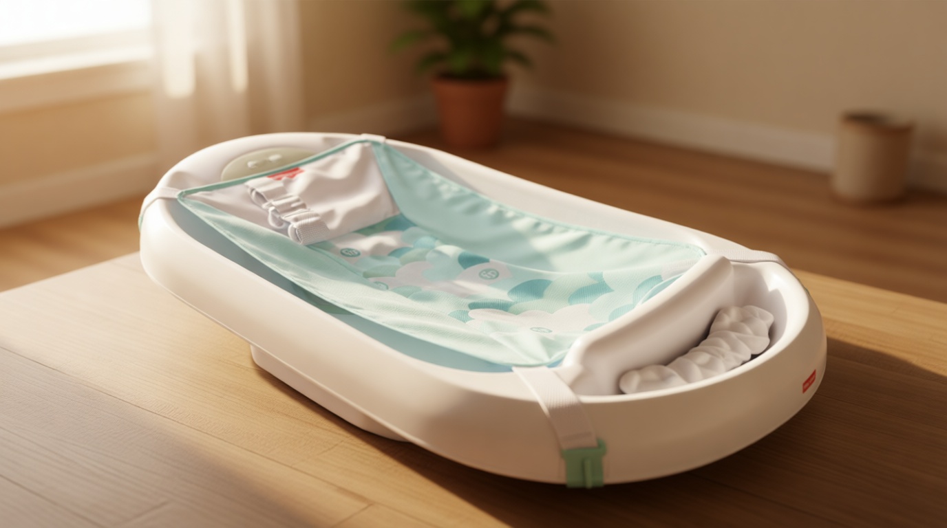 Fisher-Price™ 3-N-1 Grow with Baby Infant to Toddler Bath Tub with Supportive Sling