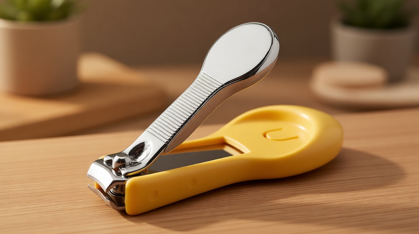 Pigeon Baby Nail Clipper with Splatter Proof Case