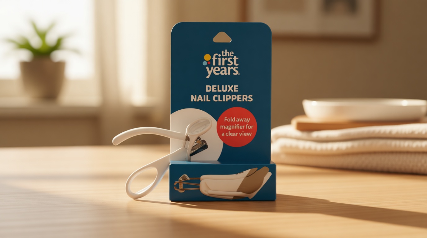 The First Years, Deluxe Baby Nail Clipper with Magnifier