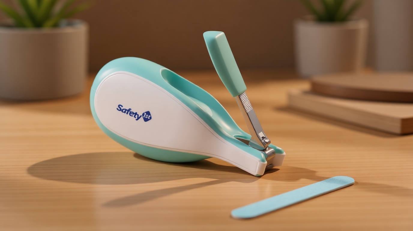 Safety 1st Sleepy Baby Nail Clipper (Colors May Vary)