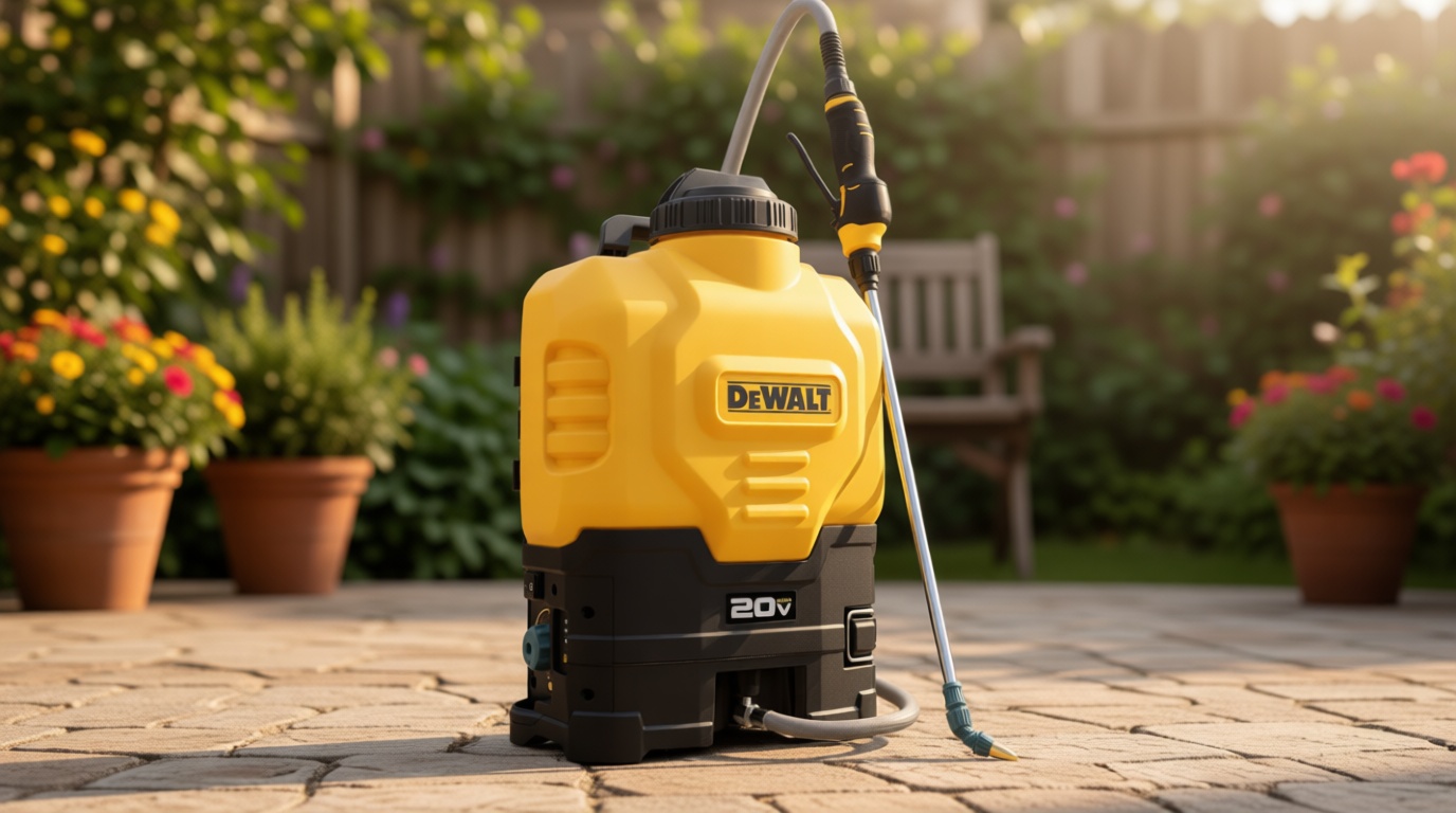 DEWALT 20V* Lithium-ion Battery Powered Backpack (Tool Only), 4 Gallons