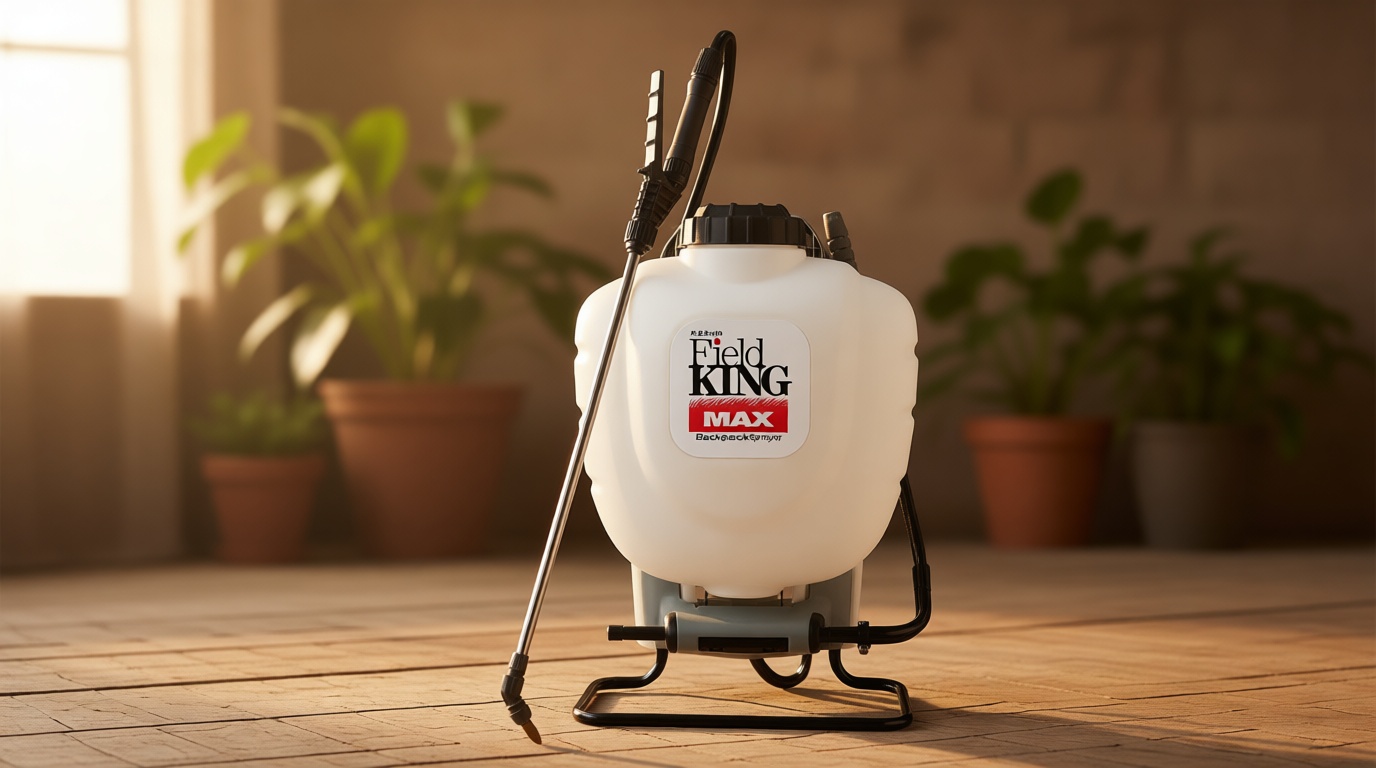 Field King Max 190348 Backpack Sprayer for Professionals Applying Herbicides