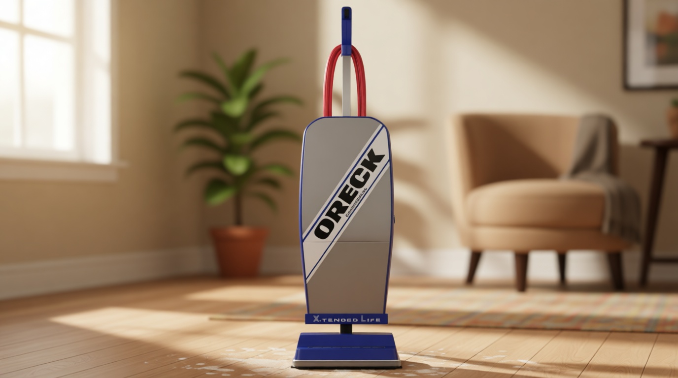 Oreck Commercial XL Vacuum Cleaner, Bagged Upright Vac for Carpets and Hard Floor, Lightweight, Automatic Height Adjust, High-Speed Brush Roll, Powerful Vacuum Cleaners for Commercial Use