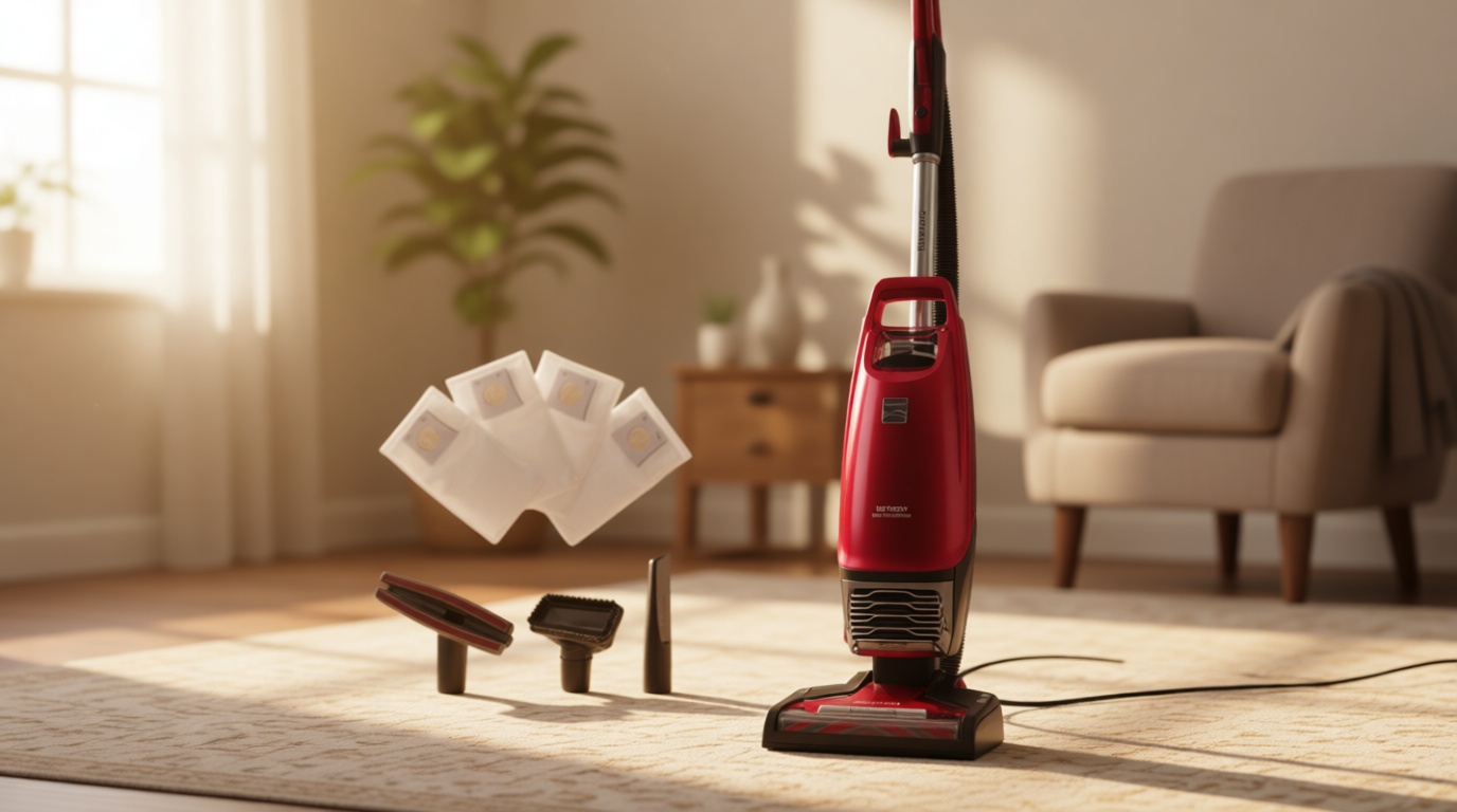 Kenmore Intuition BU4020 Bagged Upright Vacuum Pet Friendly Lift-Up Carpet Vacuum Cleaner 2-Motor Power Suction with HEPA Filter, Pet Handi-Mate, 3-in-1 Combination Tool for Carpet, Floor, Pet Hair