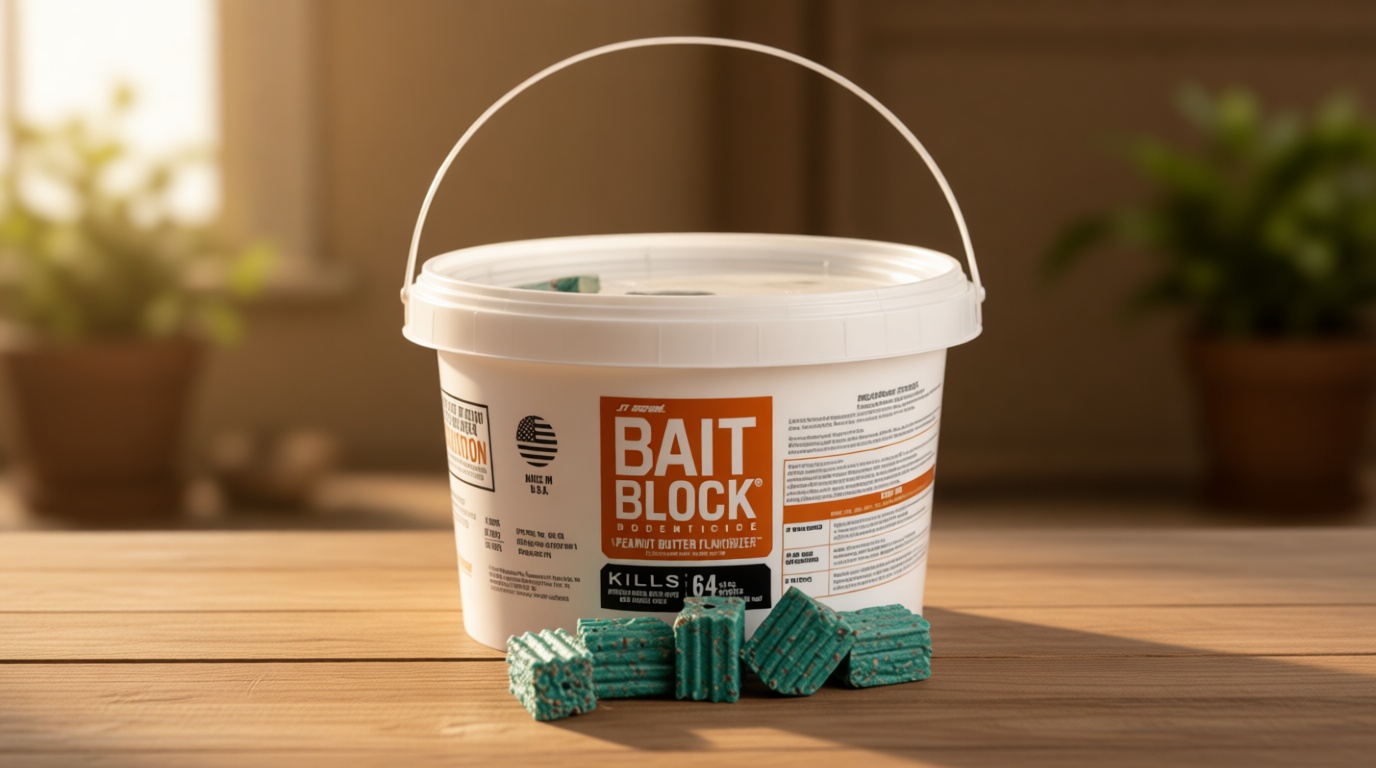 J.T. Eaton 704-PN Bait Block, Solid, 1 oz, Pail