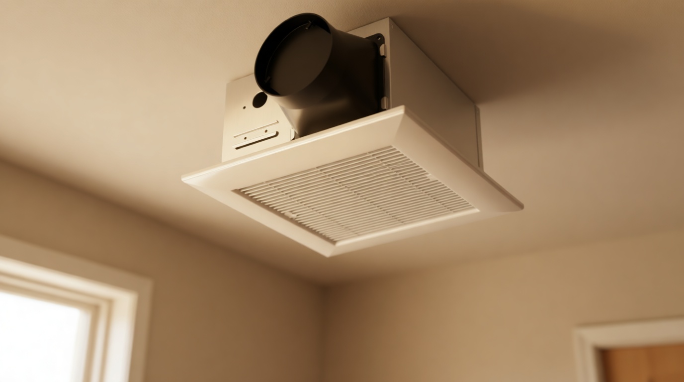 Amico Bathroom Exhaust Fan, 1.0 Sones, 110 CFM, Low Noise, Household Bath Ventilation Fans, Ceiling Mounted, No Attic Access Needed, Ceiling Opening 9.4''x9.4''- ETL & FCC Certified