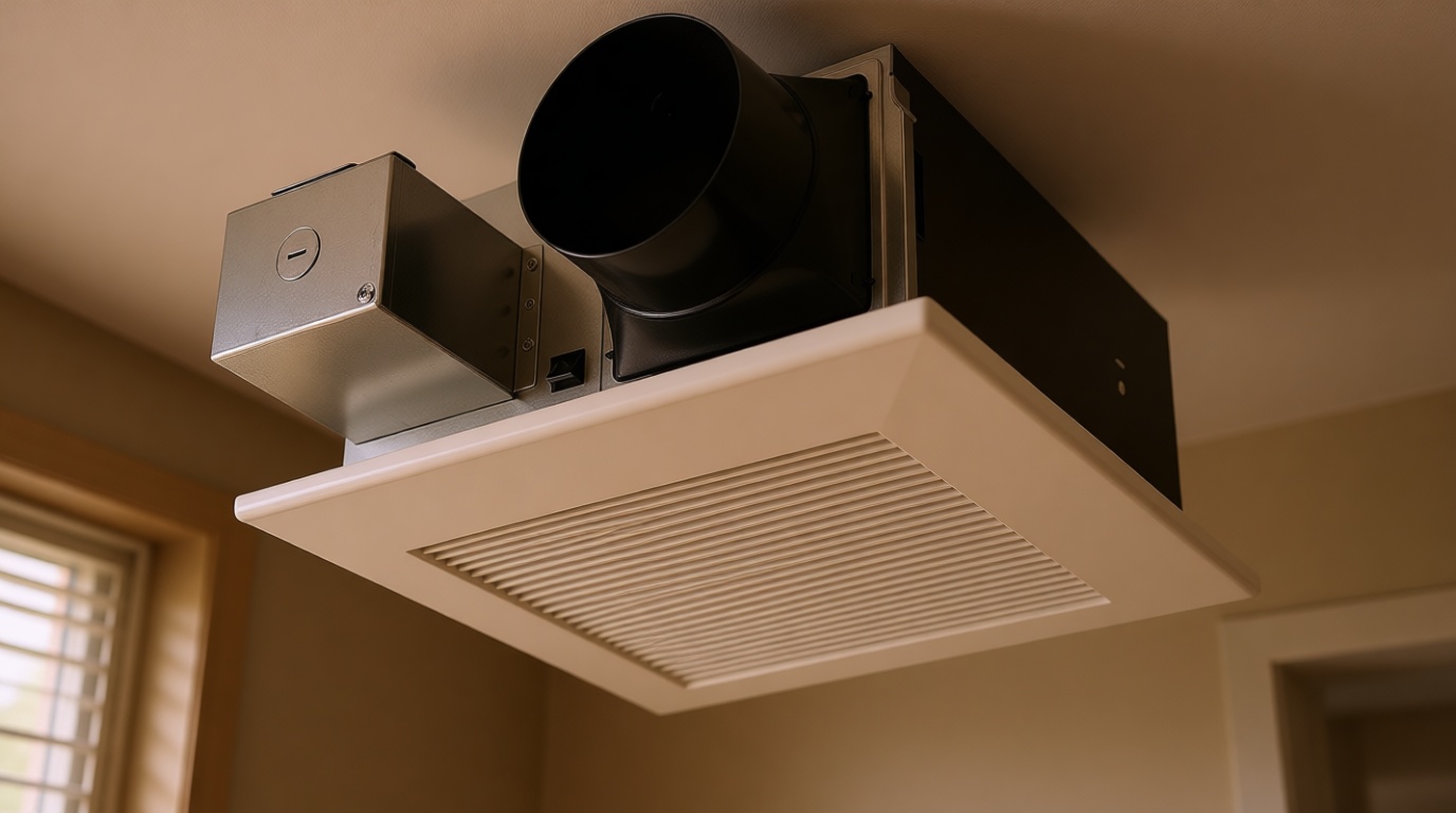 Panasonic WhisperFit Retrofit Ceiling Mount Bathroom Exhaust Fan, 50-80-110 CFM, FV-0511VF1