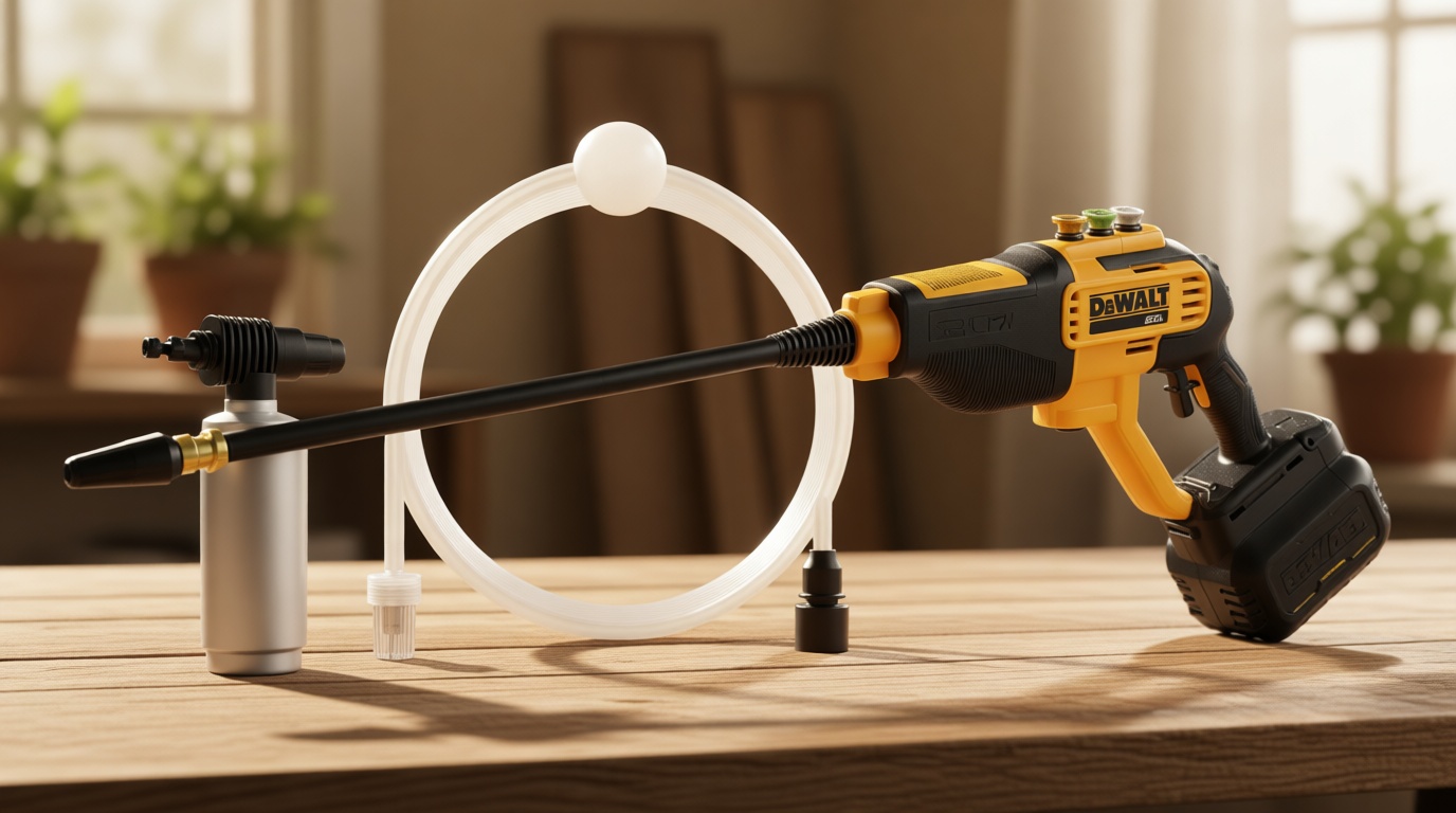 DEWALT Cordless Pressure Washer, Power Cleaner, 550-PSI, 1.0 GPM, Tool Only, Battery and Charger Not Included (DCPW550B)