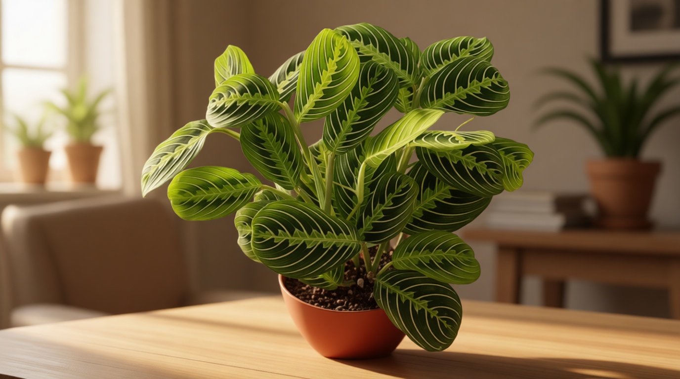 Live Plant, Lemon Lime Maranta Prayer Plant, Pet Friendly, Air Purifying, Easy Care, 12-16 inch Tall, Easy to Grow Rare Indoor Plant, Houseplant, 4 inch Pot by Hopewind Plants Shop
