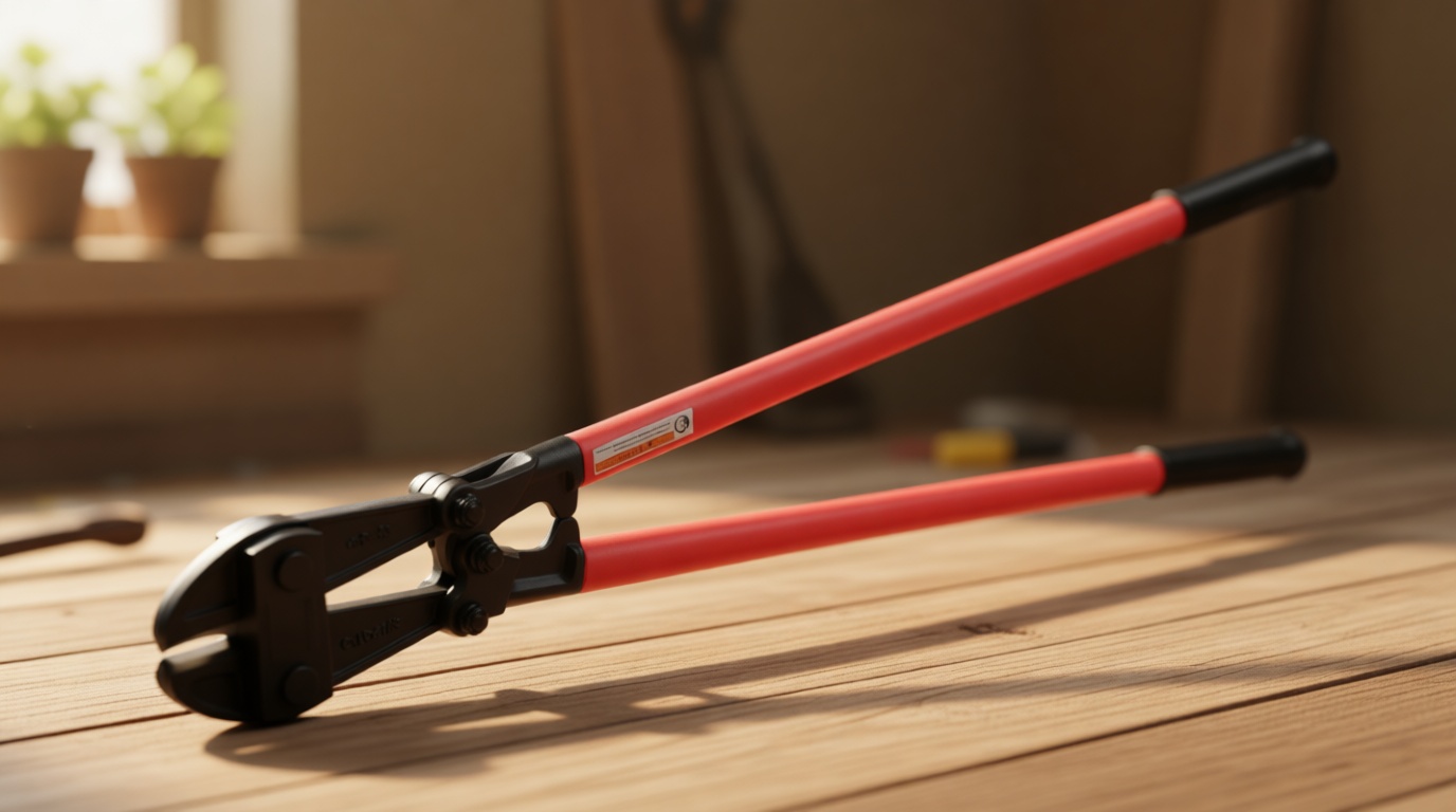 RIDGID 14228 Model S30 Heavy-Duty Bolt Cutter with Comfortable Grips and Alloy Steel Jaws 14228, 31”, Red