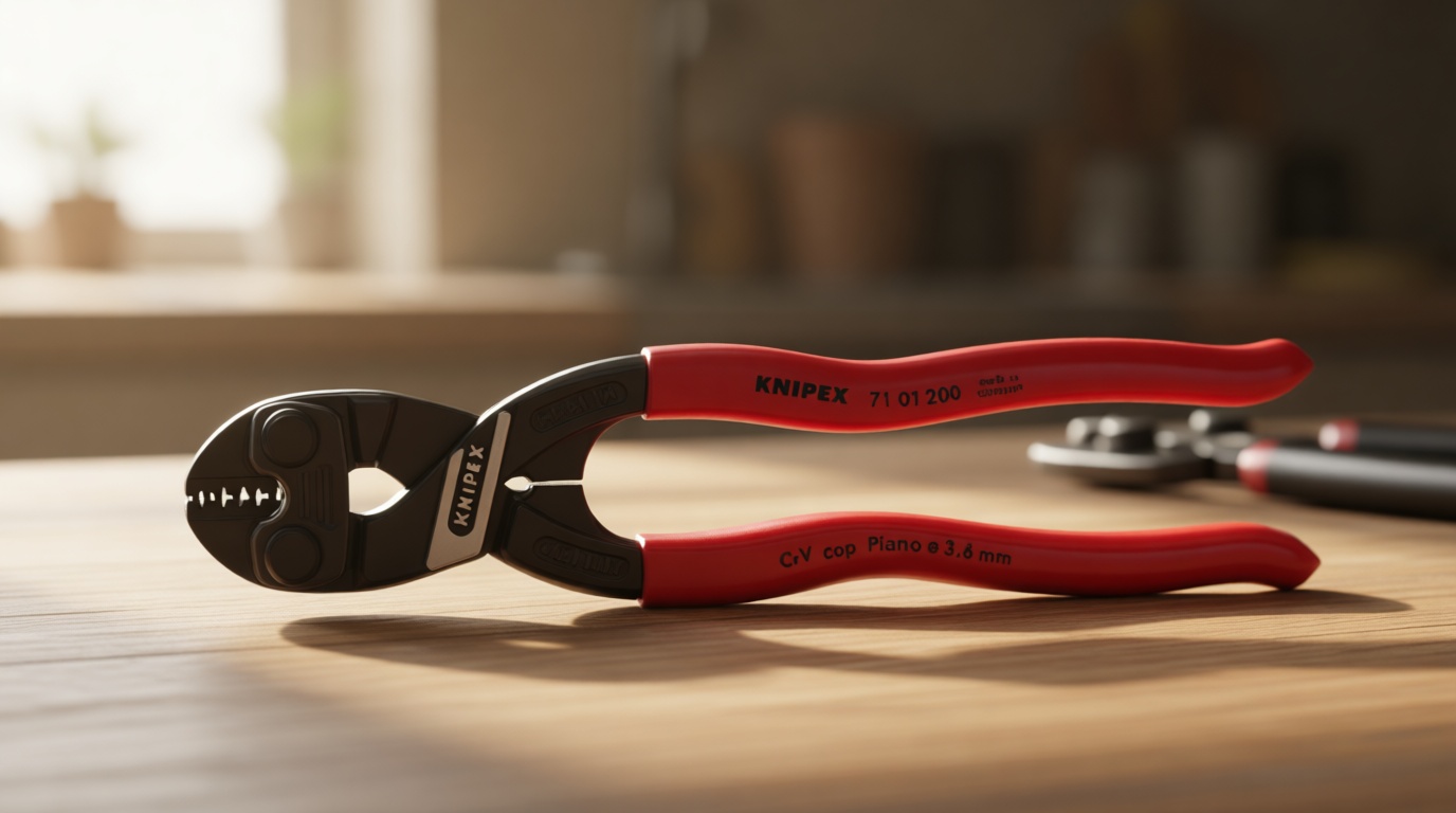 KNIPEX - 71 01 200 Tools - CoBolt Compact Bolt Cutter (7101200), 8-Inch