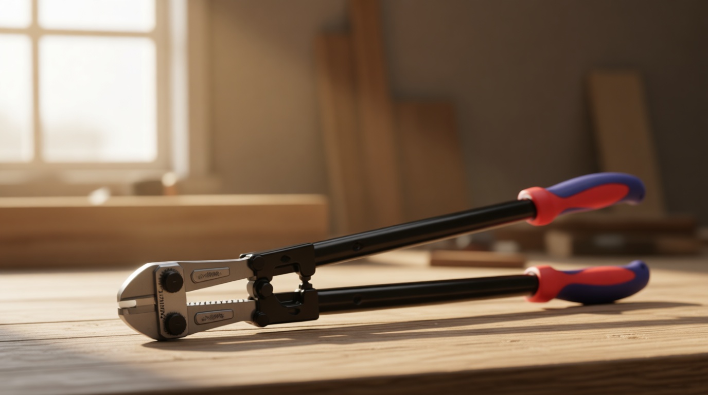 WORKPRO W017006A Bolt Cutter, Bi-Material Handle with Soft Rubber Grip, 24", Chrome Molybdenum Steel Blade