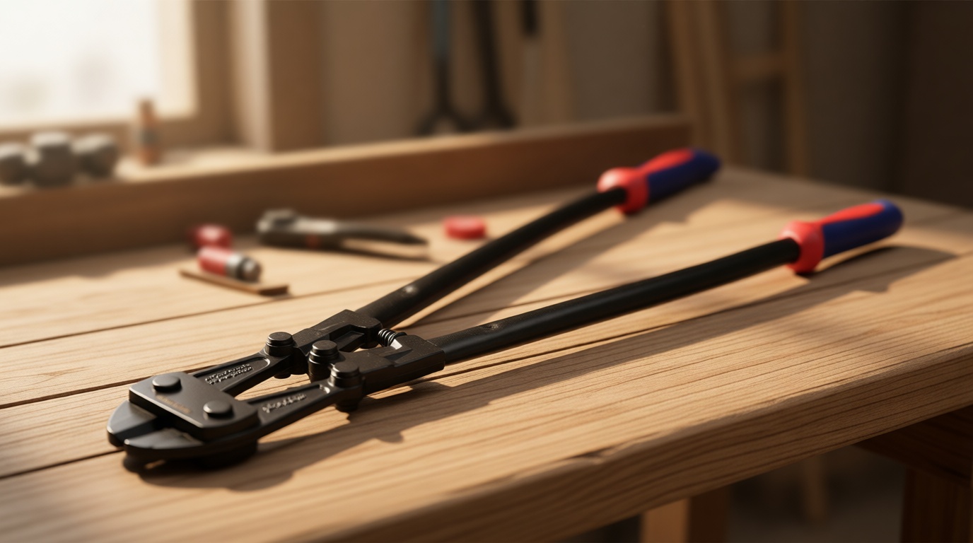 WORKPRO Bolt Cutter, 24-Inch, Chrome Vanadium Steel Blade for Cutting Pad Locks, Soft metal,Rivets and Chain, Bi-Material Handle with Soft Rubber Grip, W017015A