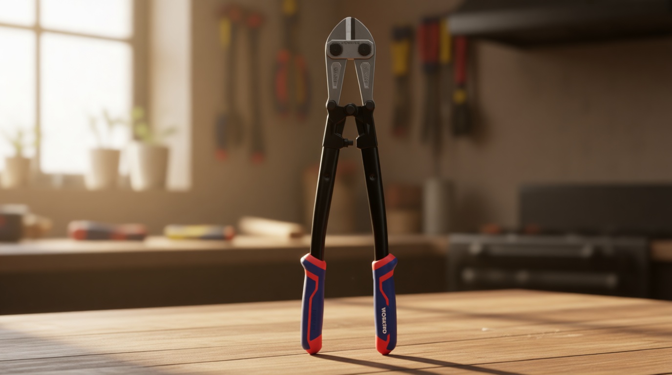 WORKPRO 18" Bolt Cutter, Chrome Molybdenum Steel Blade, Heavy Duty Bolt Cutter with Soft Rubber Grip, Cutting Tool for Cut Chain, Wire, Screw, Rivet, Black,blue,red