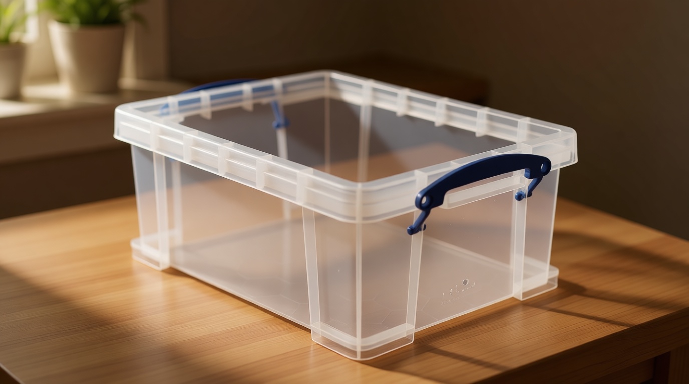 Really Useful 9.0 Liter Box, Clear
