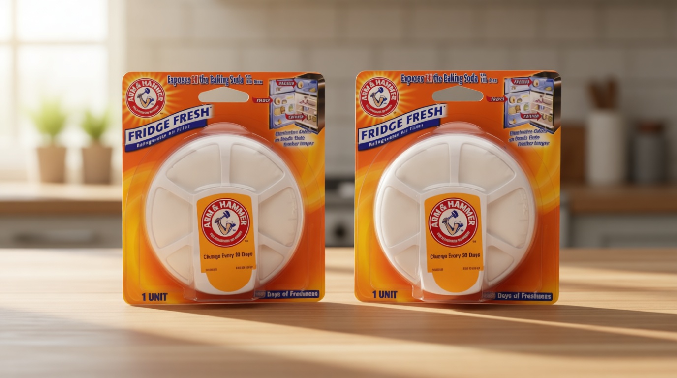 Arm & Hammer Fridge Fresh Refrigerator, 1 Count (Pack of 2)