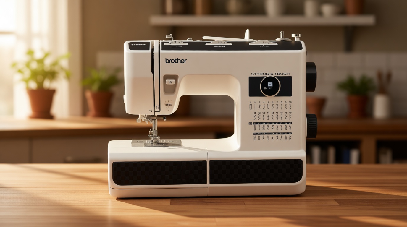 Brother ST371HD Sewing Machine, Strong & Tough, 37 Built-in Stitches, Free Arm Option, 6 Included Feet