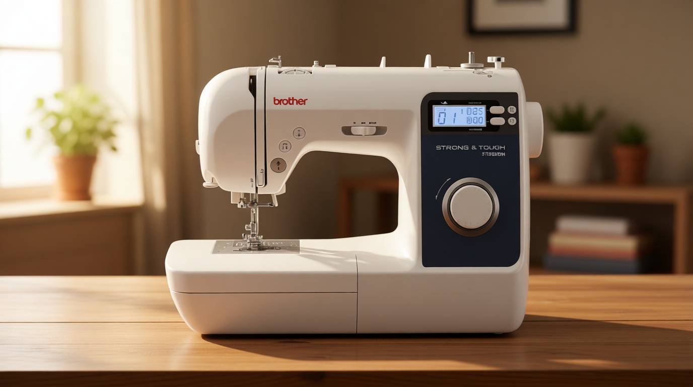 Brother ST150HDH Sewing Machine, Strong & Tough, 50 Built-in Stitches, LCD Display, 9 Included Feet