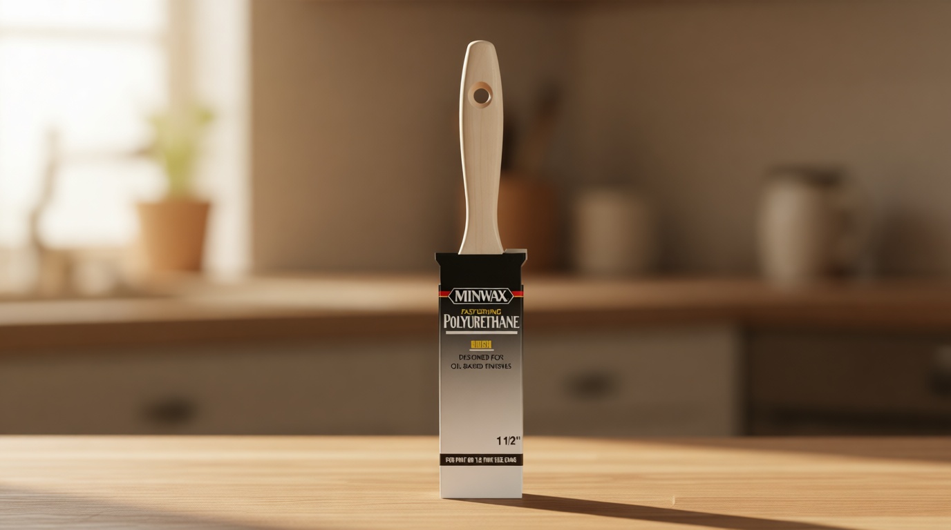 Minwax Oil-Based Topcoat Brush, 1-1/2 in.