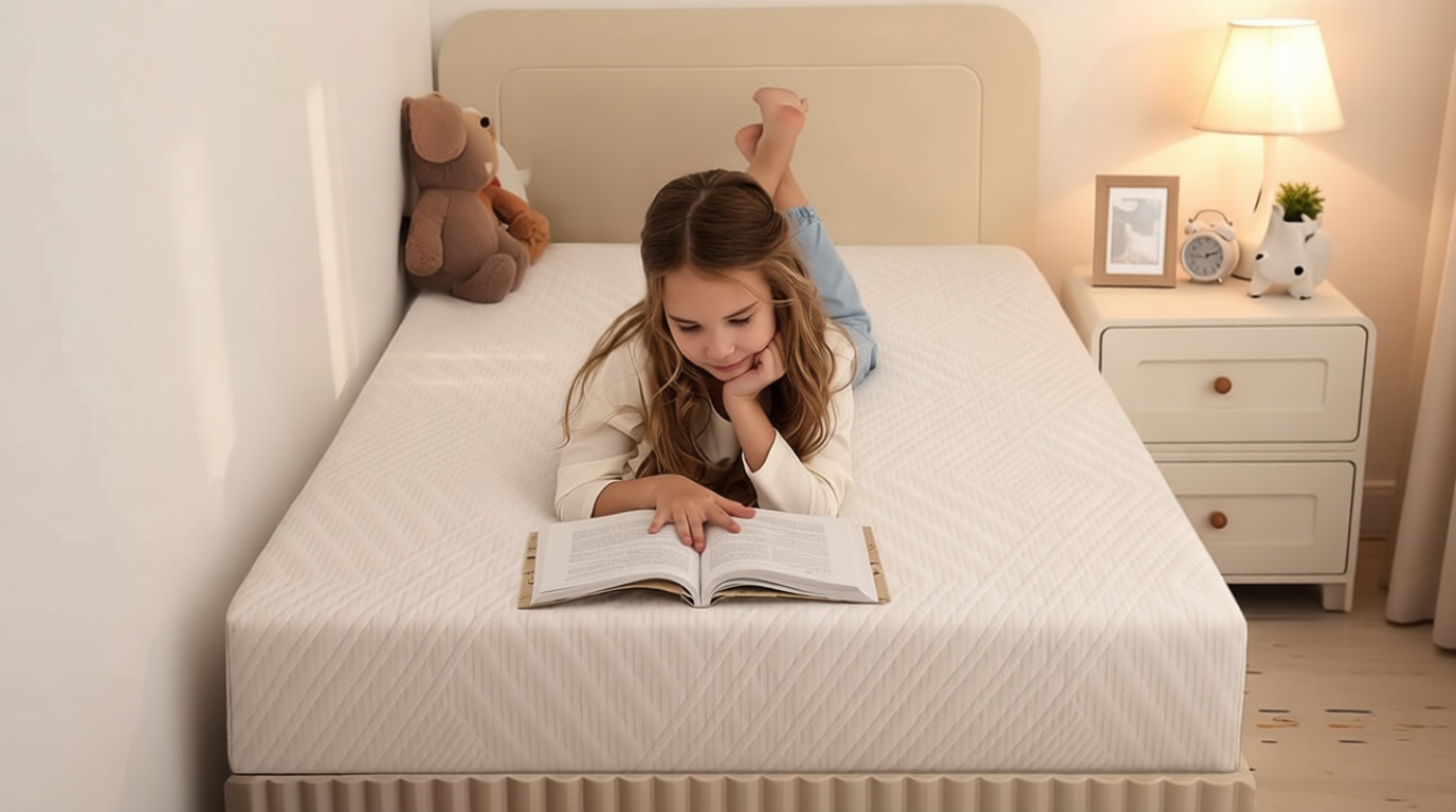 MLILY Twin Mattress in a Box, 6 inch Mattresses for Kids Bed Single Size Daybed Individual Bunk, Memory Foam Medium Firm OEKO-TEX STANDARD 100