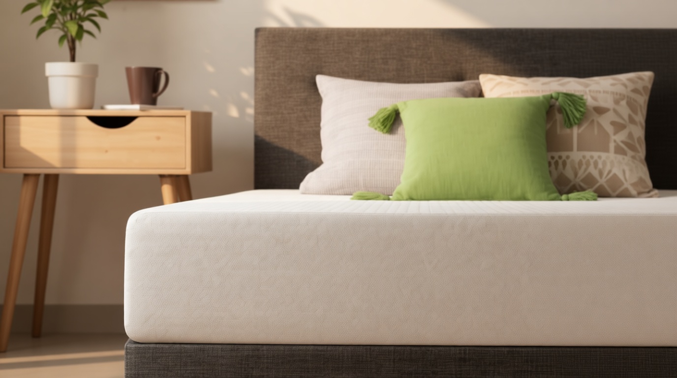 Best Price Mattress Full Mattress 6 inch Bed-In-A-Box, Green Tea Memory Foam White