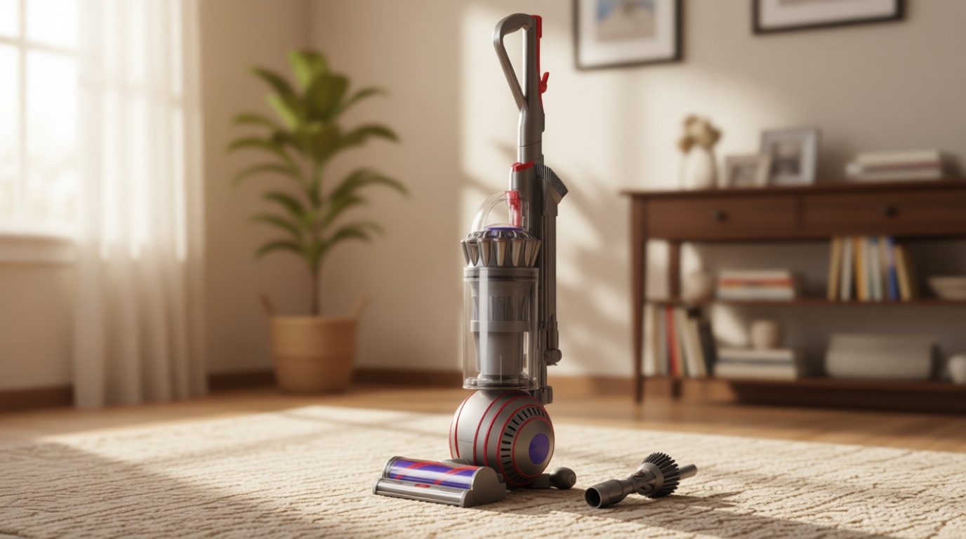 Dyson Ball Animal 3 Upright Vacuum, Corded, 290AW, De-tangling Motorbar Cleaner Head for All Floors, 3 Suction Modes