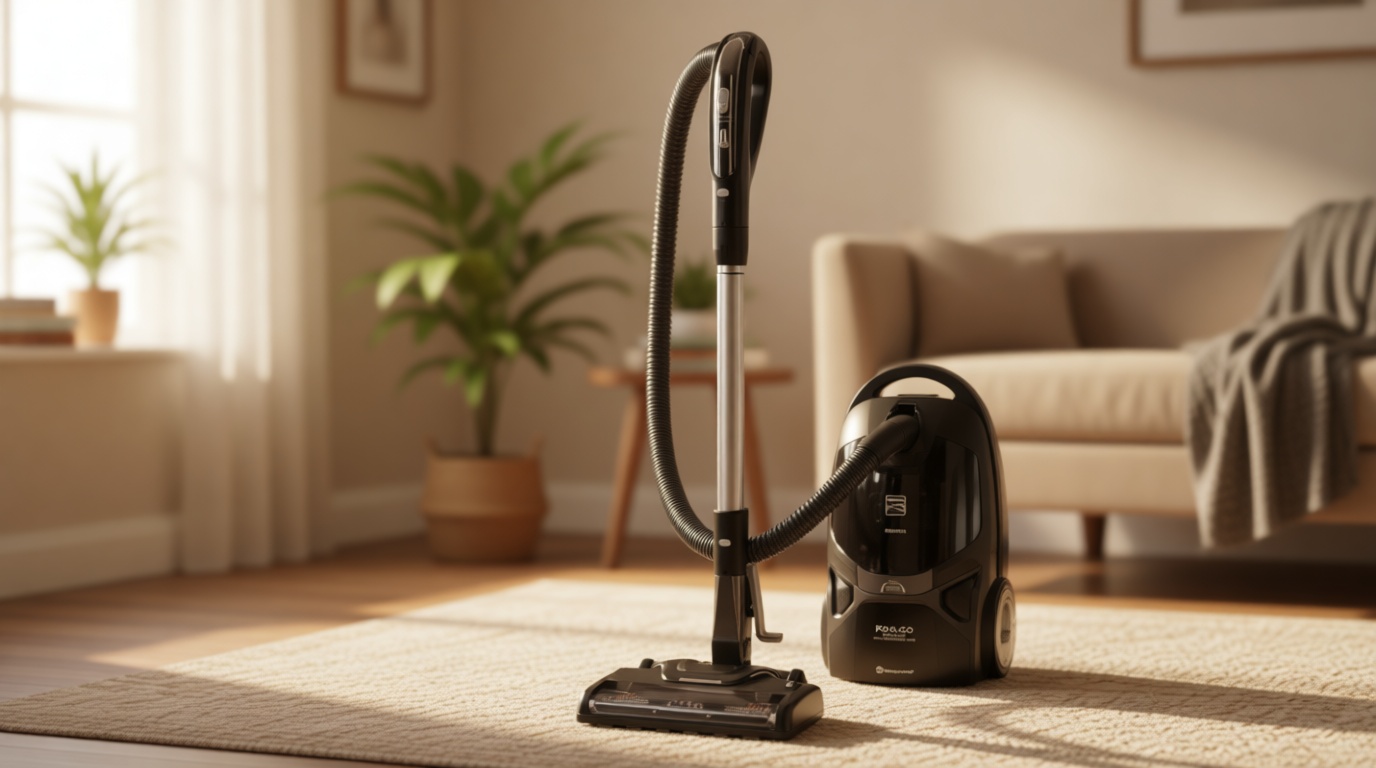 Kenmore BC4039 600 Series Pet Friendly Bagged Canister Vacuum with POP-N-GO, Pet PowerMate, Hair Eliminator Brushroll, HEPA Filter, Performance Indicator, Extended Reach and Auto Cord Rewind