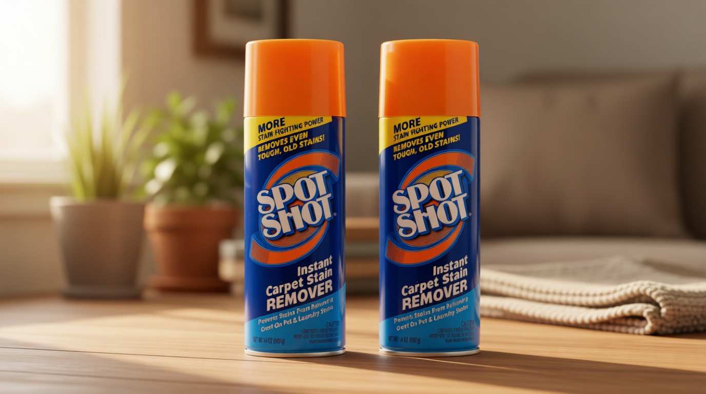 Spot Shot Instant Carpet Stain Remover Aerosol 14 oz can - 2 Pack