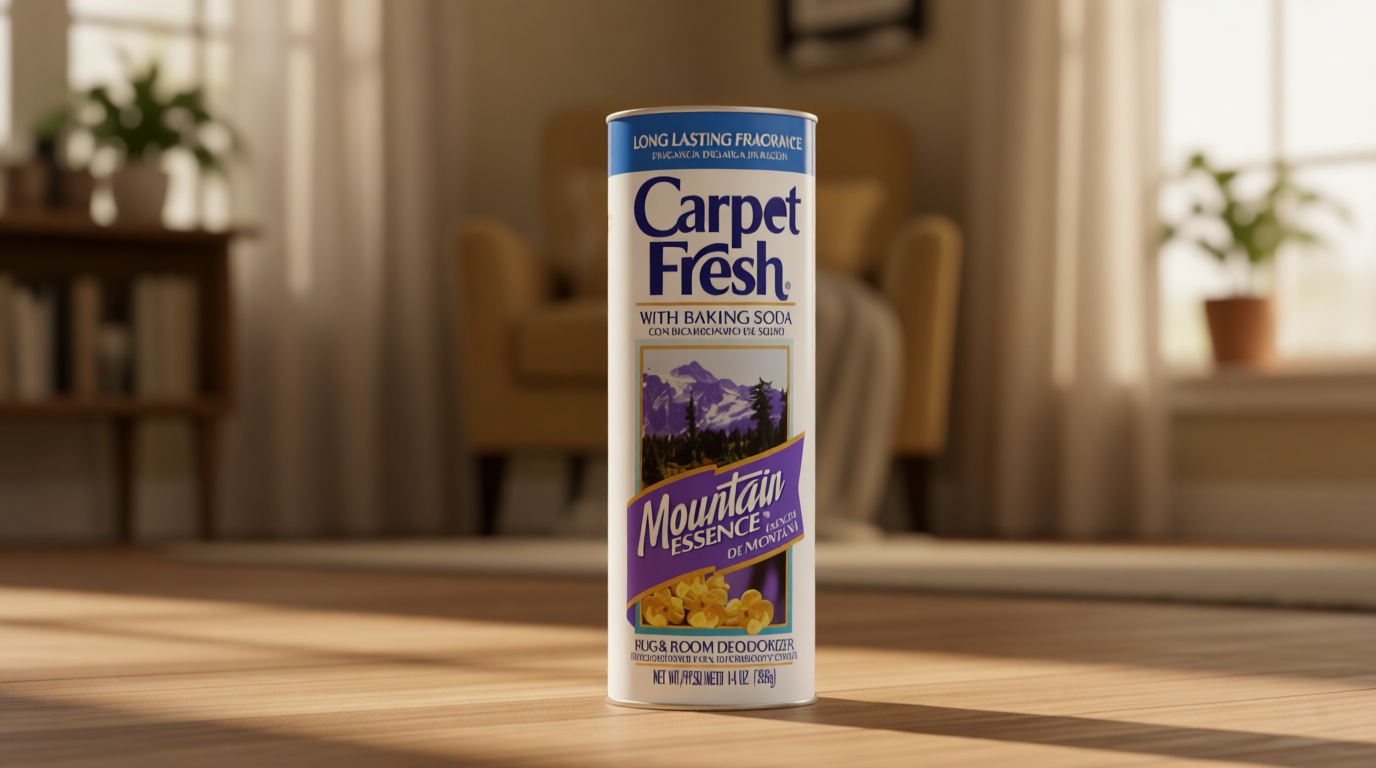 Carpet Fresh Rug and Room Deodorizer with Baking Soda, Mountain Essence Fragrance, 14 OZ