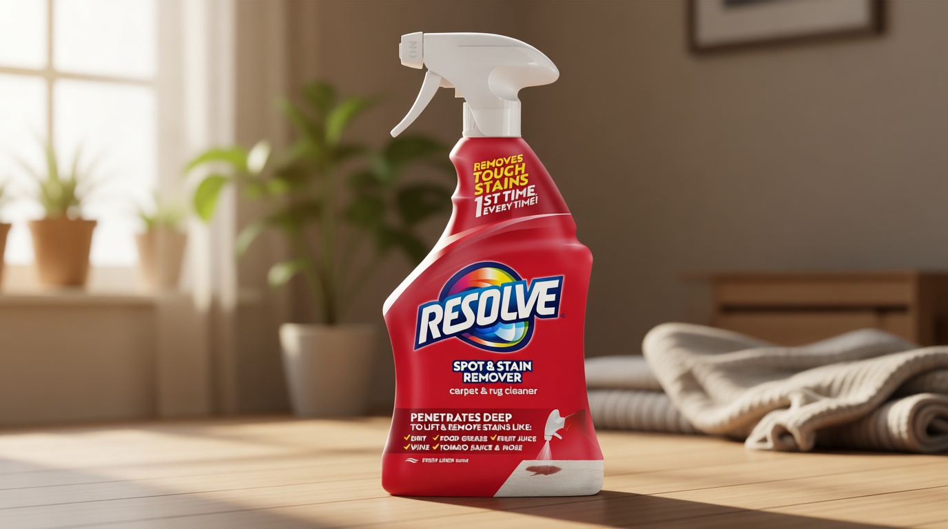 Resolve Carpet and Rug Cleaner Spray, Spot & Stain Remover, Carpet Cleaner Spray, Carpet Cleaner, 22 Ounce