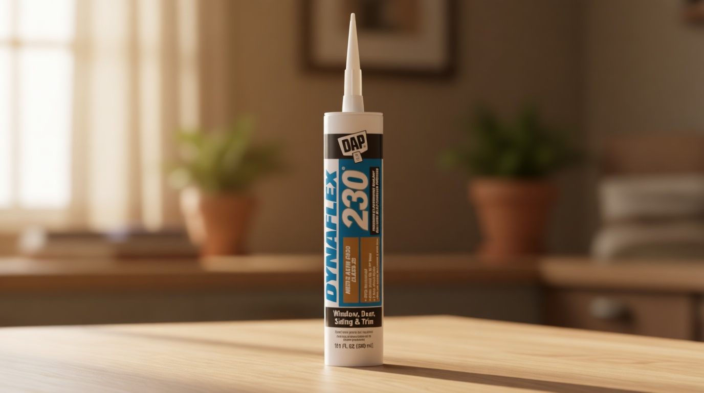 DAP Dynaflex 230 Pro Elastomeric Sealant, White WT099, 10.1 Oz (7079807102)