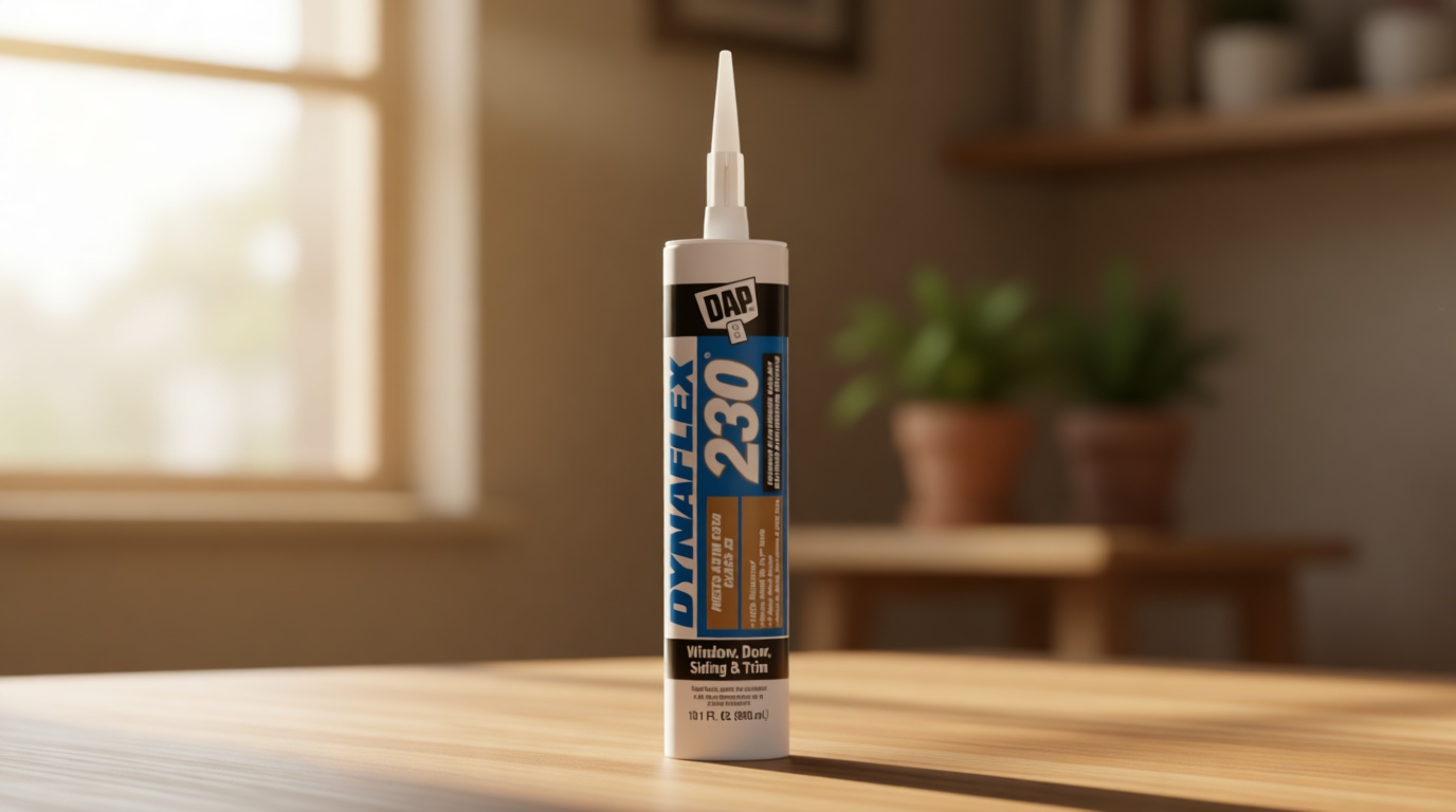 DAP Dynaflex 230 Pro Elastomeric Sealant, White WT099, 10.1 Oz (7079807102)