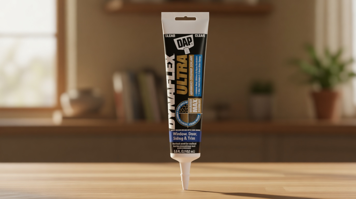 DAP Dynaflex Ultra Advanced Exterior Sealant, Clear, 5.5 Oz (7079818207)