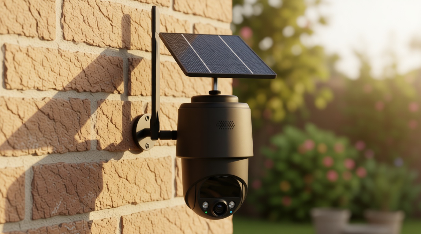 TACTACAM – Defend 360 Cellular Security Camera, 4K Photos, 1080p Video, Solar + Rechargeable Battery, 360° Pan/Tilt/Zoom, LTE Cellular, Motion Alerts, Weather Resistant