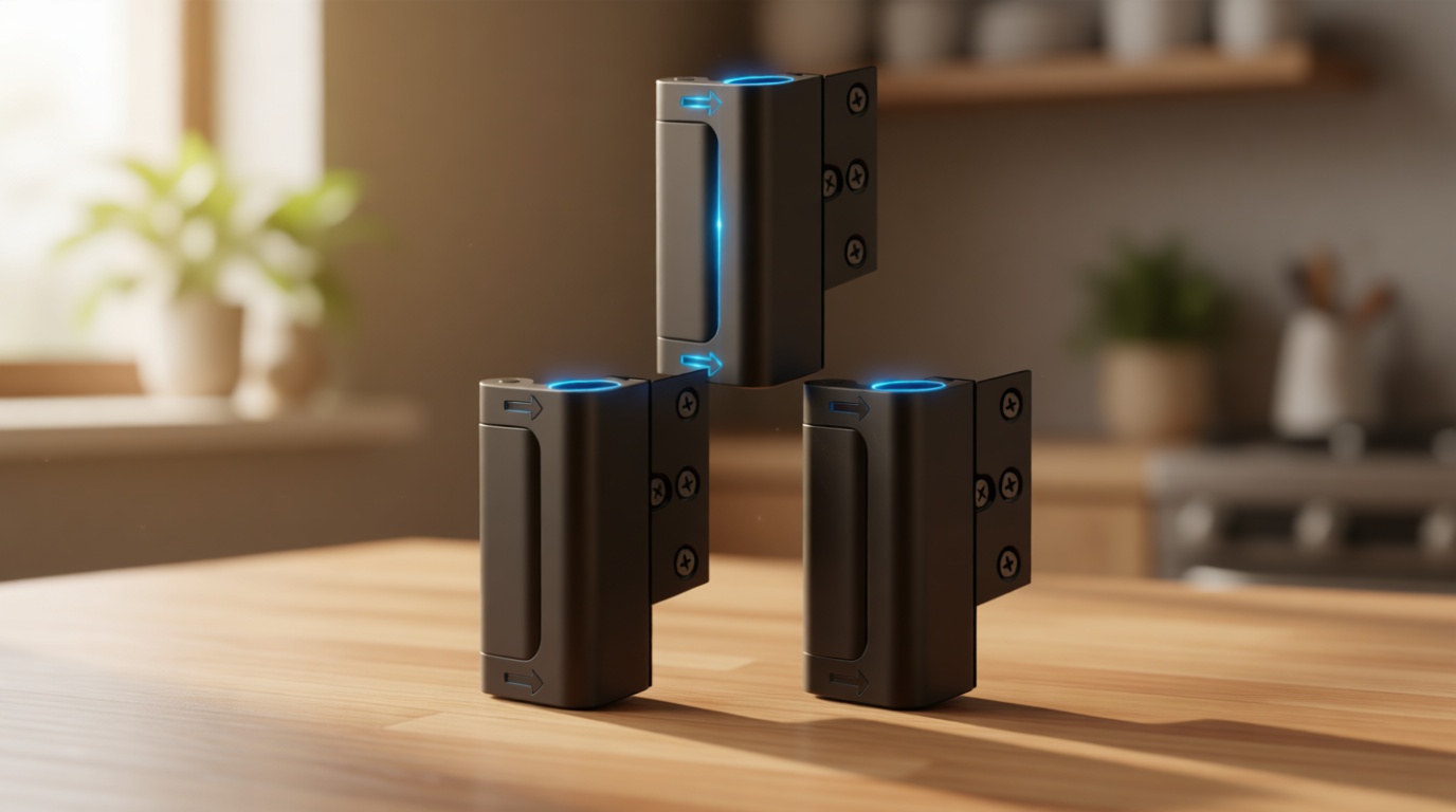 Home Security Door Reinforcement Lock - Child Proof Door Locks for Front Door Child Safety Lock High Door Locks for Kids Safety Withstand 800 lbs Top Flip Door Latch Lock for Inward Swinging Door ClimatePartner certified