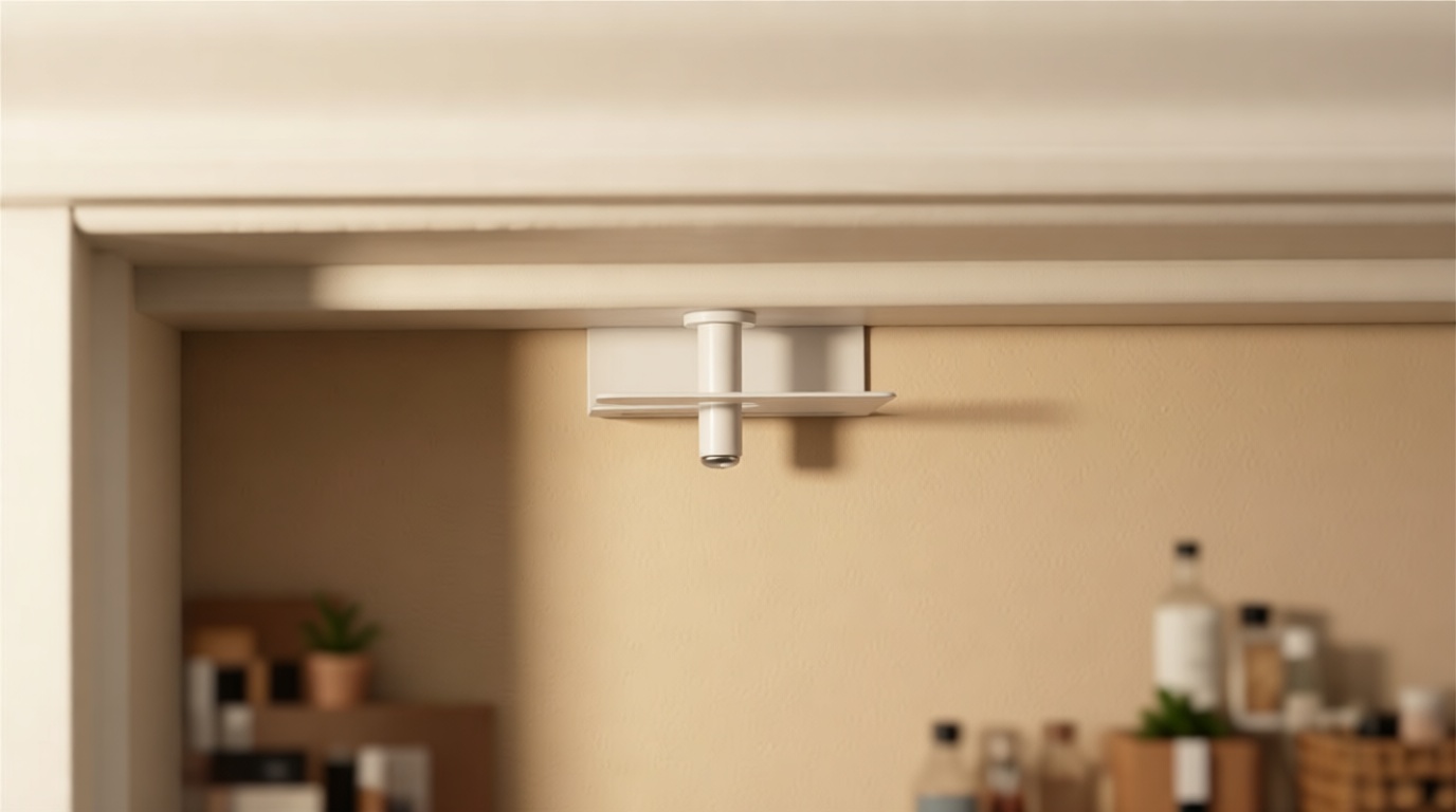 2 Pack – GlideLok Child Safety Door Top Lock | for Interior & Exterior Doors | Lock & Unlock from Both Sides | Stop Kids, Pets, Dogs & Cats from Opening Doors