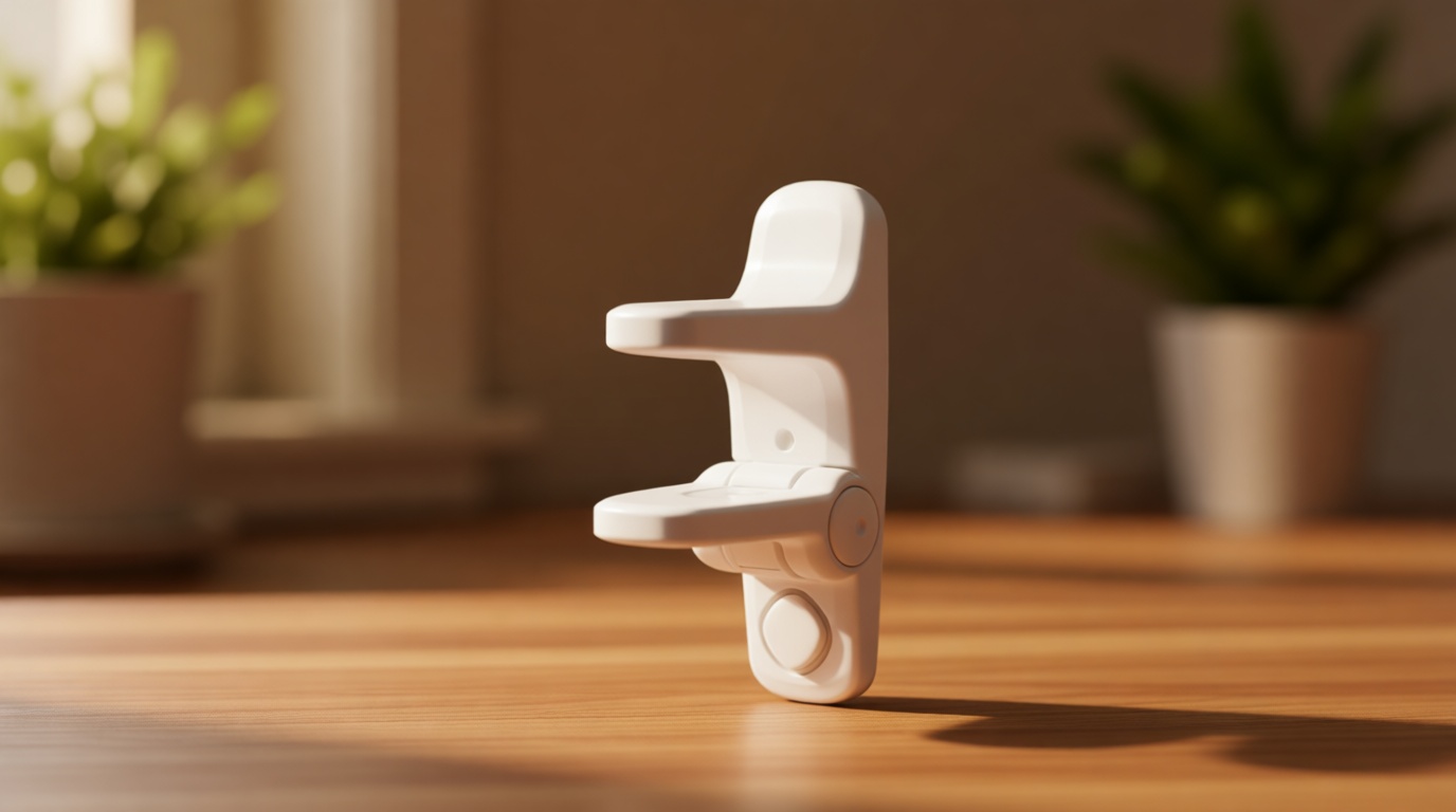 Safety 1st OutSmart Child Proof Door Lever Lock, White, 1 Count